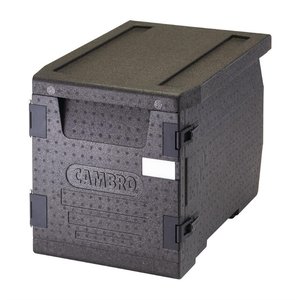 Cambro Cambro Pojemnik termoizolacyjny 60 L, ładowany od frontu, czarny Cambro Cambro Pojemnik termoizolacyjny 60 L, ładowany od frontu, czarny