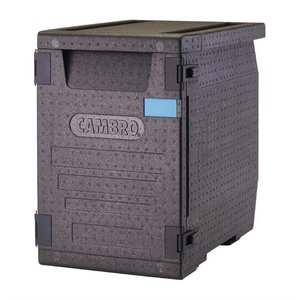 Cambro Front Loading Insulated Food Container 86 L Black