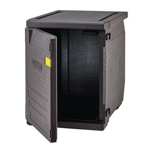 Cambro Pojemnik termoizolacyjny 155 L, ładowany od frontu, czarny
