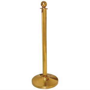 Bolero Słupek odgradzający z kulą (h)950 mm, złoty, 11,1 kg Bolero Słupek odgradzający z kulą (h)950 mm, złoty, 11,1 kg