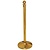 Bolero Barrier Post (h)950 mm, Gold, 11,1 kg with Ball Top