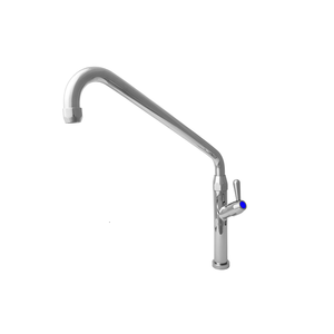 XXLselect Single Lever Deck Mounted Kitchen Faucet with Ceramic Quarter-Turn Head and Spout 340 mm, Height 460 mm XXLselect Single Lever Deck Mounted Kitchen Faucet with Ceramic Quarter-Turn Head and Spout 340 mm, Height 460 mm