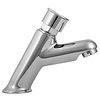 XXLselect Self-Closing Deck-Mounted Basin Faucet with Push-Button, Water Connection Thread 1/2'' XXLselect Self-Closing Deck-Mounted Basin Faucet with Push-Button, Water Connection Thread 1/2''