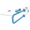 XXLselect Fixed handrail 50 cm, left XXLselect Fixed handrail 50 cm, left