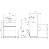 RM GASTRO Utensil and Pot Washer 1320 x 700 mm, up to 30 baskets/h