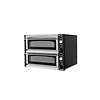 Hendi Piec do pizzy 2-komorowy elektryczny 12 kW, 8 x Ø 35 cm, pełny szamot