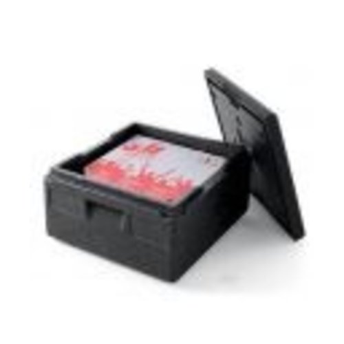 Hendi Pojemnik termoizolacyjny do pizzy 33 L, ładowany od góry, czarny, Kitchen Line Hendi Pojemnik termoizolacyjny do pizzy 33 L, ładowany od góry, czarny, Kitchen Line