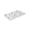 Hendi GN 1/1 aluminum tray with molds