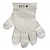Disposable foil gloves 5x 100 pcs.