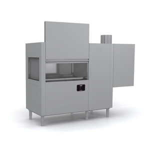 Krupps Zmywarka tunelowa 500 x 500 mm z modułami mycia, płukania końcowego, suszenia i odzysku ciepła, do 200 koszy/h Krupps Zmywarka tunelowa 500 x 500 mm z modułami mycia, płukania końcowego, suszenia i odzysku ciepła, do 200 koszy/h