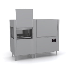 Krupps Zmywarka tunelowa 500 x 500 mm z modułami mycia wstępnego , płukania i odzysku ciepła, do 200 koszy/h Krupps Zmywarka tunelowa 500 x 500 mm z modułami mycia wstępnego , płukania i odzysku ciepła, do 200 koszy/h