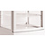 Resto Quality Cake Showcase Square, 285 L, from 0°C to 12°C, Stationary, with Led Lighting, White