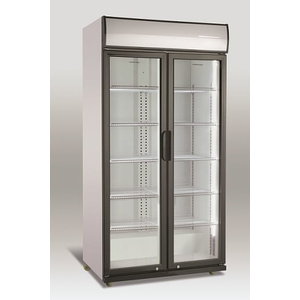 Resto Quality Double Glass Door Refrigerator 590 L, +2 °C to +8 °C Resto Quality Double Glass Door Refrigerator 590 L, +2 °C to +8 °C