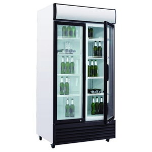 Resto Quality Double Glass Door Refrigerator 954 L, +2 °C to +8 °C Resto Quality Double Glass Door Refrigerator 954 L, +2 °C to +8 °C