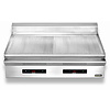 Zernike Countertop Electric Griddle Ribbed, 2 Heating Zones, 8,1 kW, 400V with Digital Display