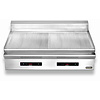 Zernike Countertop Electric Griddle Ribbed, 2 Heating Zones, 10,8 kW, 400V with Digital Display