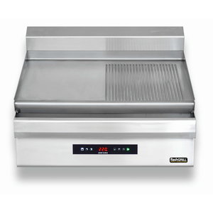 Zernike Countertop Electric Griddle Smooth/Ribbed, 5,4 kW, 400V with Digital Display Zernike Countertop Electric Griddle Smooth/Ribbed, 5,4 kW, 400V with Digital Display