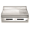 Zernike Countertop Electric Griddle 2/3 Smooth, 1/3 Ribbed, 2 Heating Zones, 8,1 kW, 400V with Digital Display