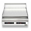 Zernike Elektryczna płyta grillowa gładka, 2 strefy grzewcze, 5,4 kW, 400V, nastawna z cyfrowym wyświetlaczem