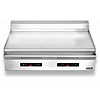 Zernike Countertop Electric Griddle Smooth, 2 Heating Zones,10,8 kW, 400V with Digital Display