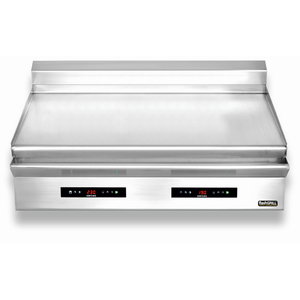 Zernike Countertop Electric Griddle Smooth, 2 Heating Zones,10,8 kW, 400V with Digital Display Zernike Countertop Electric Griddle Smooth, 2 Heating Zones,10,8 kW, 400V with Digital Display