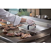 Zernike Countertop Electric Griddle Smooth, 2 Heating Zones,10,8 kW, 400V with Digital Display