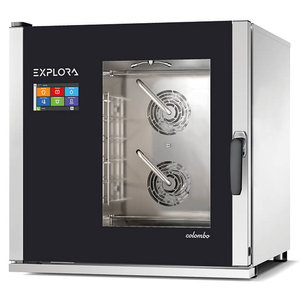 Resto Quality Piec konwekcyjno-parowy z sondą i systemem myjącym 7 x GN 1/1, elektryczny 10,5 kW Resto Quality Piec konwekcyjno-parowy z sondą i systemem myjącym 7 x GN 1/1, elektryczny 10,5 kW