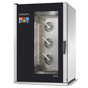 Resto Quality Electric Combi Oven with Self-Cleaning System and Probe 12 x GN 1/1, 15,8 kW Resto Quality Electric Combi Oven with Self-Cleaning System and Probe 12 x GN 1/1, 15,8 kW