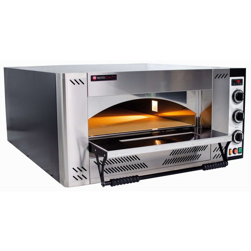 Resto Quality Single Deck Gas Pizza Oven 27 kW, 9 x Ø 30 cm Resto Quality Single Deck Gas Pizza Oven 27 kW, 9 x Ø 30 cm