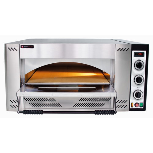 Resto Quality Single Deck Gas Pizza Oven 21,5 kW, 6 x Ø 30 cm Resto Quality Single Deck Gas Pizza Oven 21,5 kW, 6 x Ø 30 cm