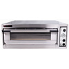 Resto Quality Single Deck Electric Pizza Oven 10,2 kW, 6 x Ø 40 cm, with Raised Chamber Resto Quality Single Deck Electric Pizza Oven 10,2 kW, 6 x Ø 40 cm, with Raised Chamber