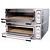 Resto Quality Double Deck Electric Pizza Oven 20,4 kW, 12 x Ø 40 cm, with Electronic Panel
