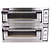 Resto Quality Double Deck Electric Pizza Oven 20,4 kW, 12 x Ø 35 cm, with Electronic Panel