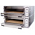 Resto Quality Double Deck Electric Pizza Oven 20,4 kW, 12 x Ø 35 cm, with Electronic Panel
