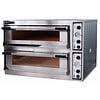 Resto Quality Double Deck Electric Pizza Oven 26,4 kW, 18 x Ø 35 cm, with Mechanic Control Resto Quality Double Deck Electric Pizza Oven 26,4 kW, 18 x Ø 35 cm, with Mechanic Control