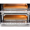 Resto Quality Double Deck Electric Pizza Oven 18 kW, 12 x Ø 36 cm, with Double Glazing, Wide