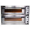 Resto Quality Piec do pizzy 2-komorowy elektryczny 18 kW, 12 x Ø 36 cm
