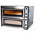 Resto Quality Double Deck Electric Pizza Oven 18 kW, 12 x Ø 36 cm, with Double Glazing