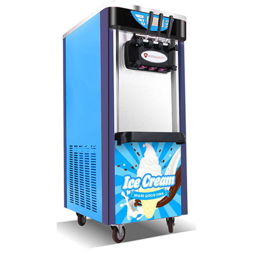 Resto Quality Stacjonarna maszyna do lodów włoskich 2x5,8 L o wydajności 20 l/h, 2,2 kW, 2 smaki lodów + mix z nocnym chłodzeniem Resto Quality Stacjonarna maszyna do lodów włoskich 2x5,8 L o wydajności 20 l/h, 2,2 kW, 2 smaki lodów + mix z nocnym chłodzeniem