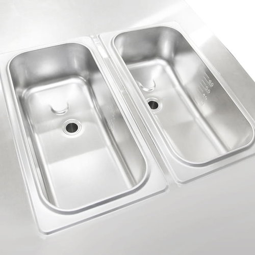 Resto Quality Stacjonarna maszyna do lodów włoskich 2x5,8 L o wydajności 20 l/h, 2,2 kW, 2 smaki lodów + mix z nocnym chłodzeniem Resto Quality Stacjonarna maszyna do lodów włoskich 2x5,8 L o wydajności 20 l/h, 2,2 kW, 2 smaki lodów + mix z nocnym chłodzeniem