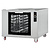 Resto Quality Garownik jezdny z prowadnicami 12 x 600 x 400 mm, 1,6 kW, pasuje do pieców lini BAKE