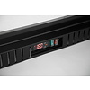 Resto Quality Single Hinged Door Back Bar Cooler 130 L, from 2 °C to 8 °C, Black