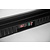 Resto Quality Single Hinged Door Back Bar Cooler 130 L, from 2 °C to 8 °C, Black