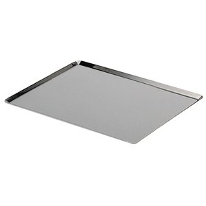 de BUYER Stainless steel 18% baking tray, oblique edges, 60 x 40 x1 cm DE BUYER de BUYER Stainless steel 18% baking tray, oblique edges, 60 x 40 x1 cm DE BUYER