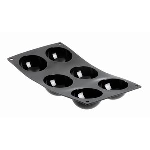 de BUYER 6hemispherical moulds DE BUYER de BUYER 6hemispherical moulds DE BUYER