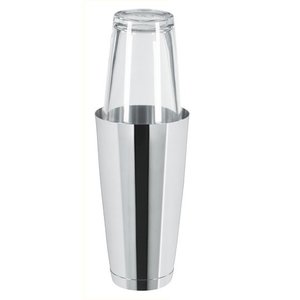 TOM-GAST Boston Shaker with a glass 0,8 l, steel BAREQ