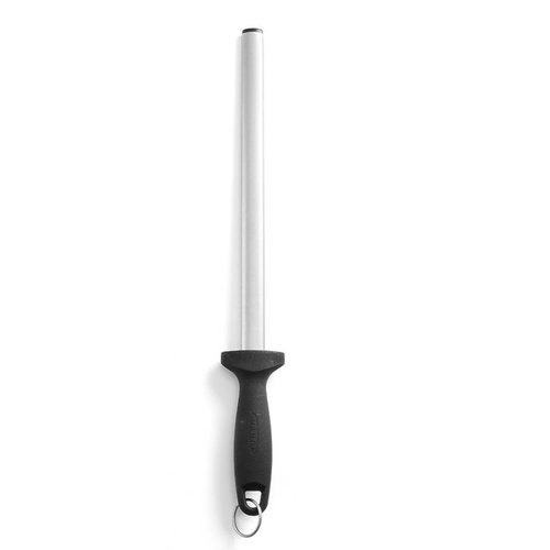 Hendi Oval German Steel Knife sharpener 310 mm with Black Handle Hendi Oval German Steel Knife sharpener 310 mm with Black Handle