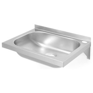 XXLselect Wall Mounted Hand Wash Basin, Acid-Resistant, 295x400x(h)145 mm, Central Drain XXLselect Wall Mounted Hand Wash Basin, Acid-Resistant, 295x400x(h)145 mm, Central Drain