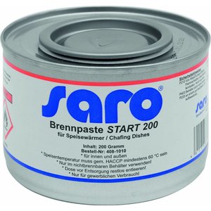 Saro Pasta do podgrzewaczy START 200 | 200g | 90 °C | do 3 godzin Saro Pasta do podgrzewaczy START 200 | 200g | 90 °C | do 3 godzin