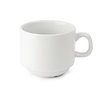 Olympia Filiżanka sztaplowana do herbaty biała 210 ml, Whiteware (12 szt.)